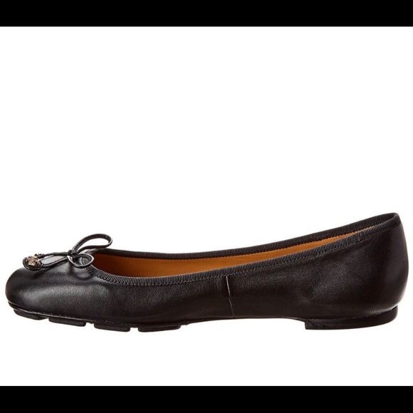 Tory Burch Laila Leather Driver Ballet Flat - Picture 2 of 8